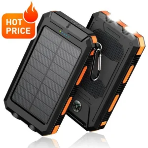Solar Phone Charger Power Bank 10000mAh