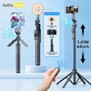 360°Auto-Rotation AI Tracking Selfie Stick